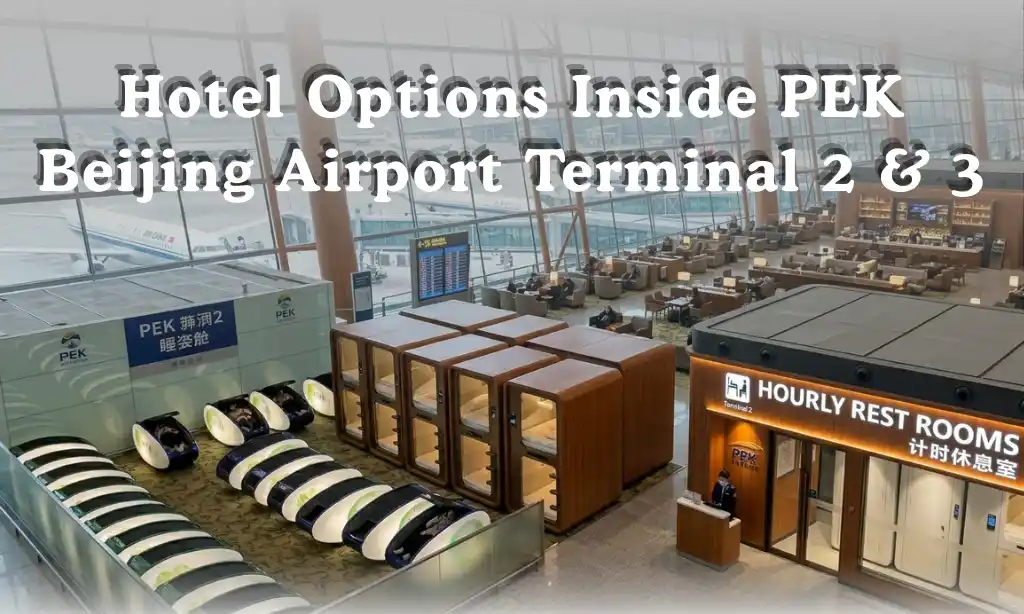 hotel options inside PEK Beijing Capital International Airport